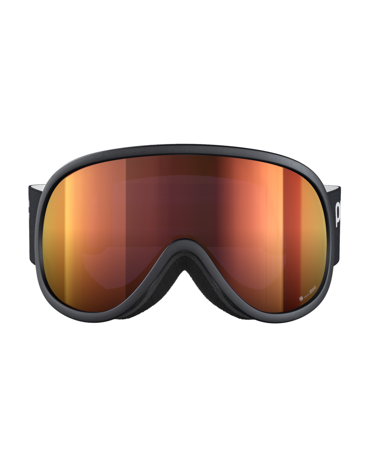 POC Retina Mid - Uranium Black/Partly Sunny Orange