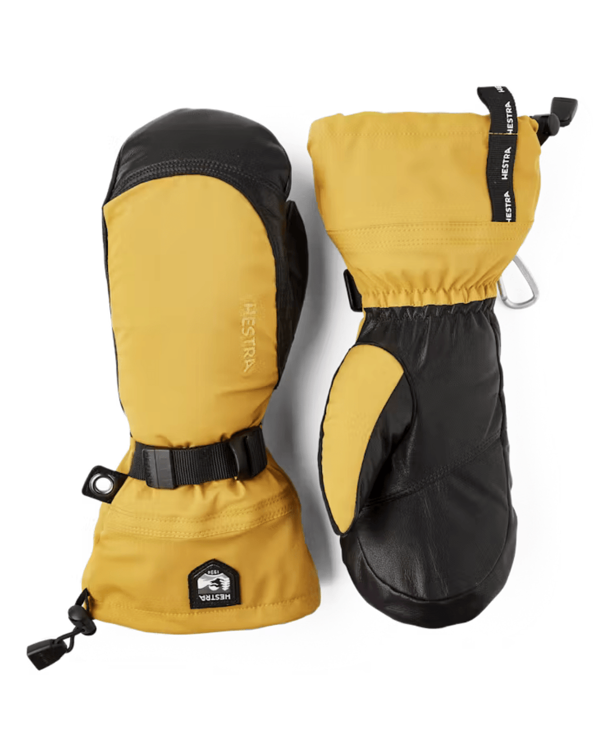 HESTRA Army Leather Extreme Mitt - Mustard/Black - Handskar - Alpingaraget