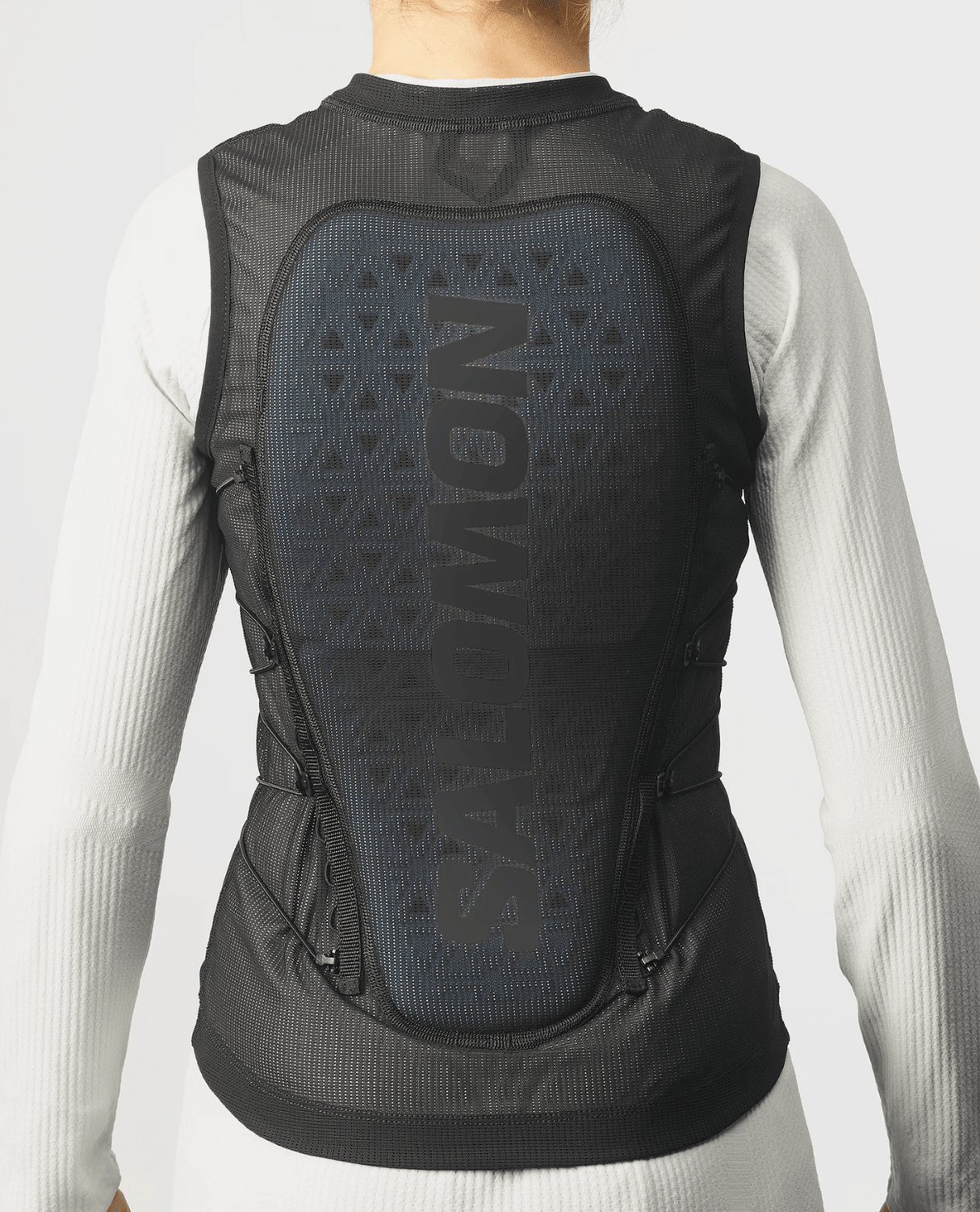 Salomon Flexcell Pro Junior - Black - Ryggskydd - Alpingaraget