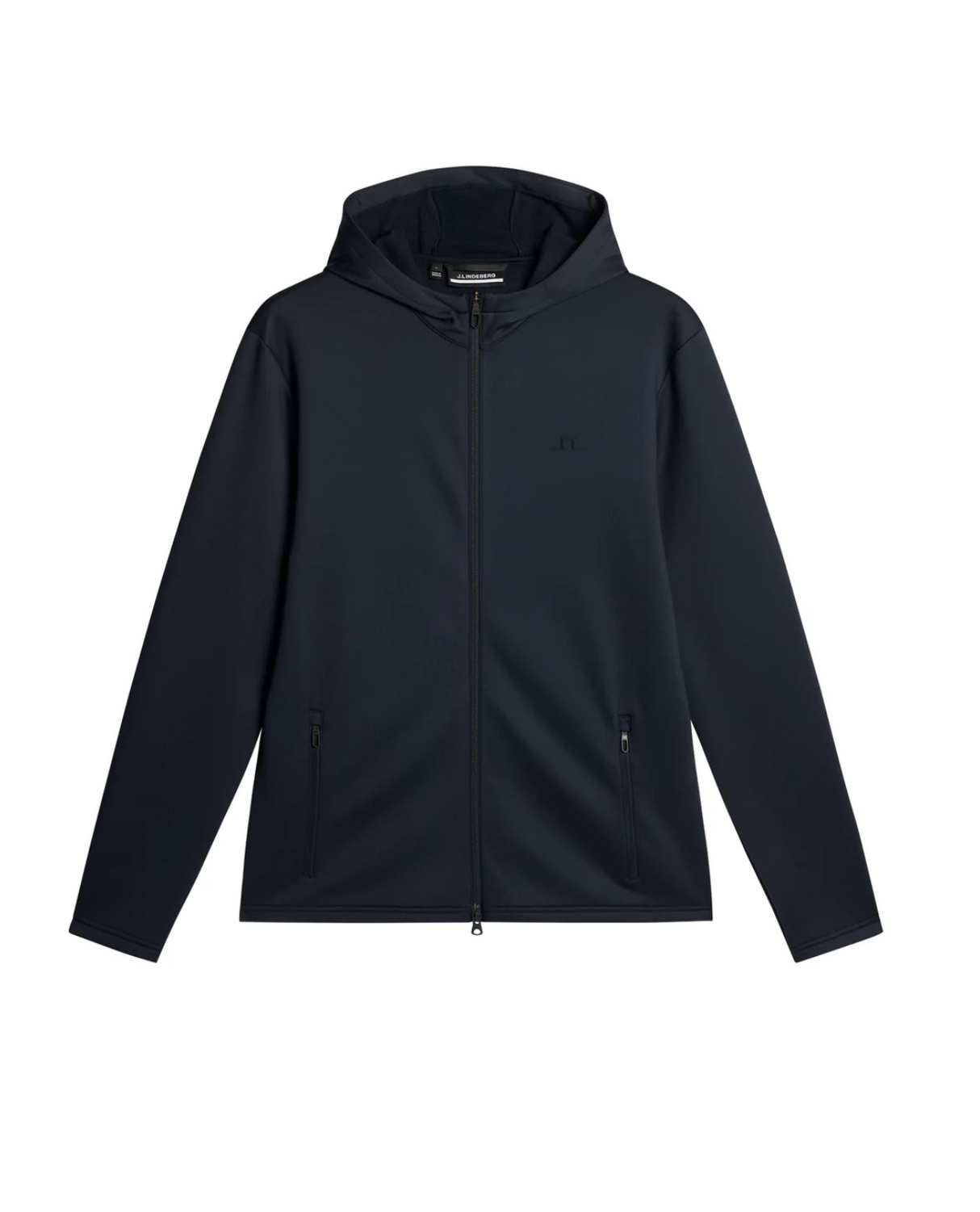 J.Lindeberg Men Aerial Full Zip Hood - JL Navy