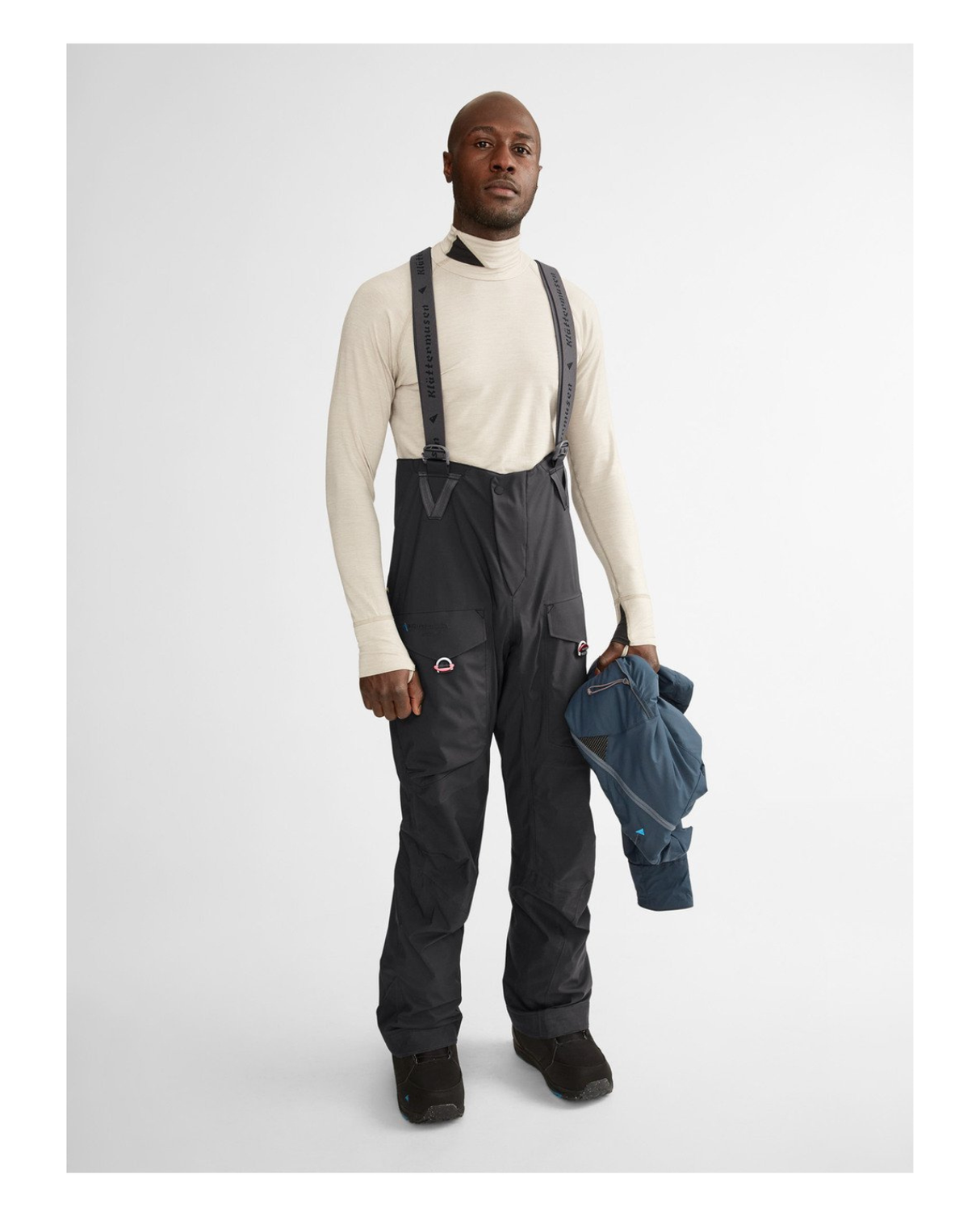 Klättermusen Men Brage 2.0 Salopette - Raven