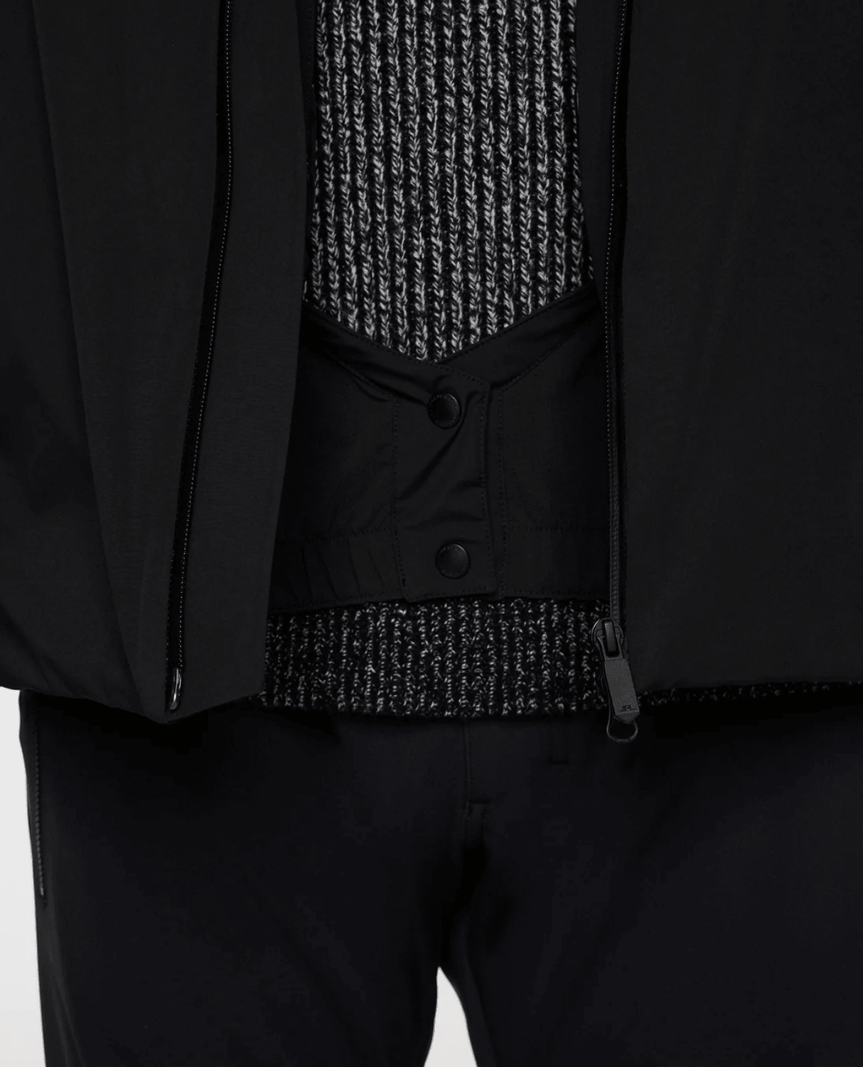 J.Lindeberg Men Oak Down Jacket - Black - Mellanlager - Alpingaraget