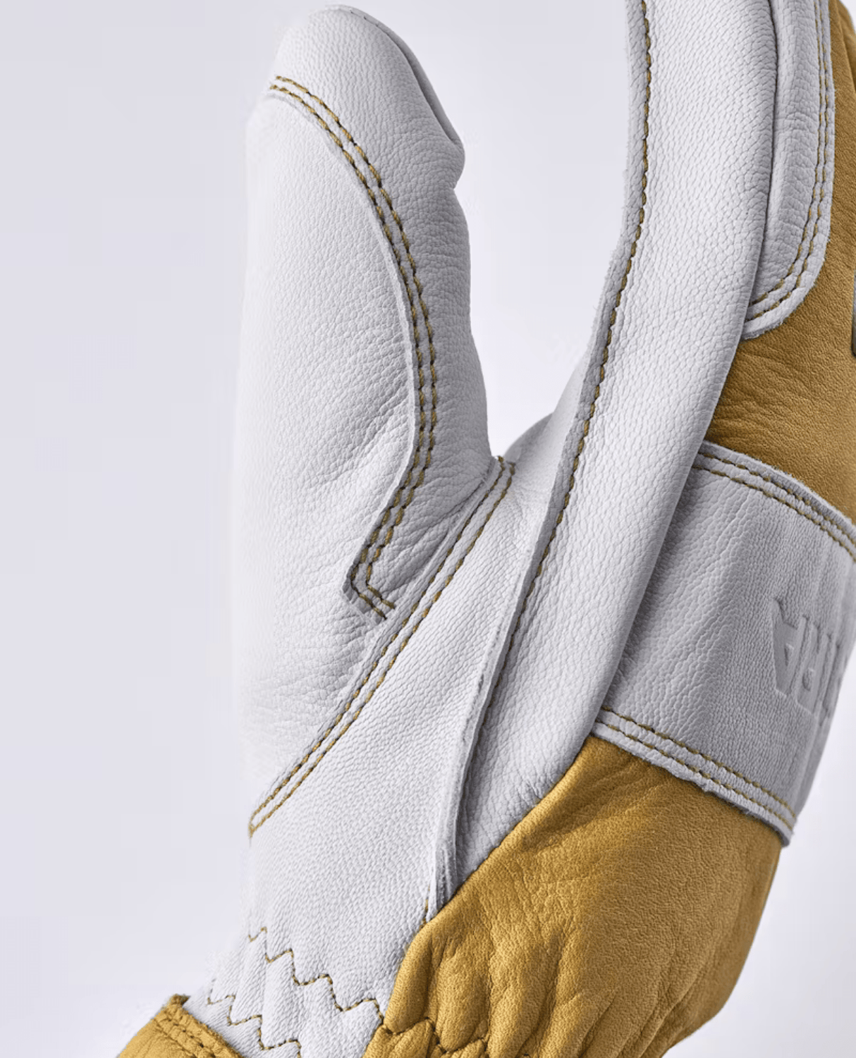 HESTRA Fält Guide Glove 5 Finger - Natural Yellow/Offwhite - Handskar - Alpingaraget