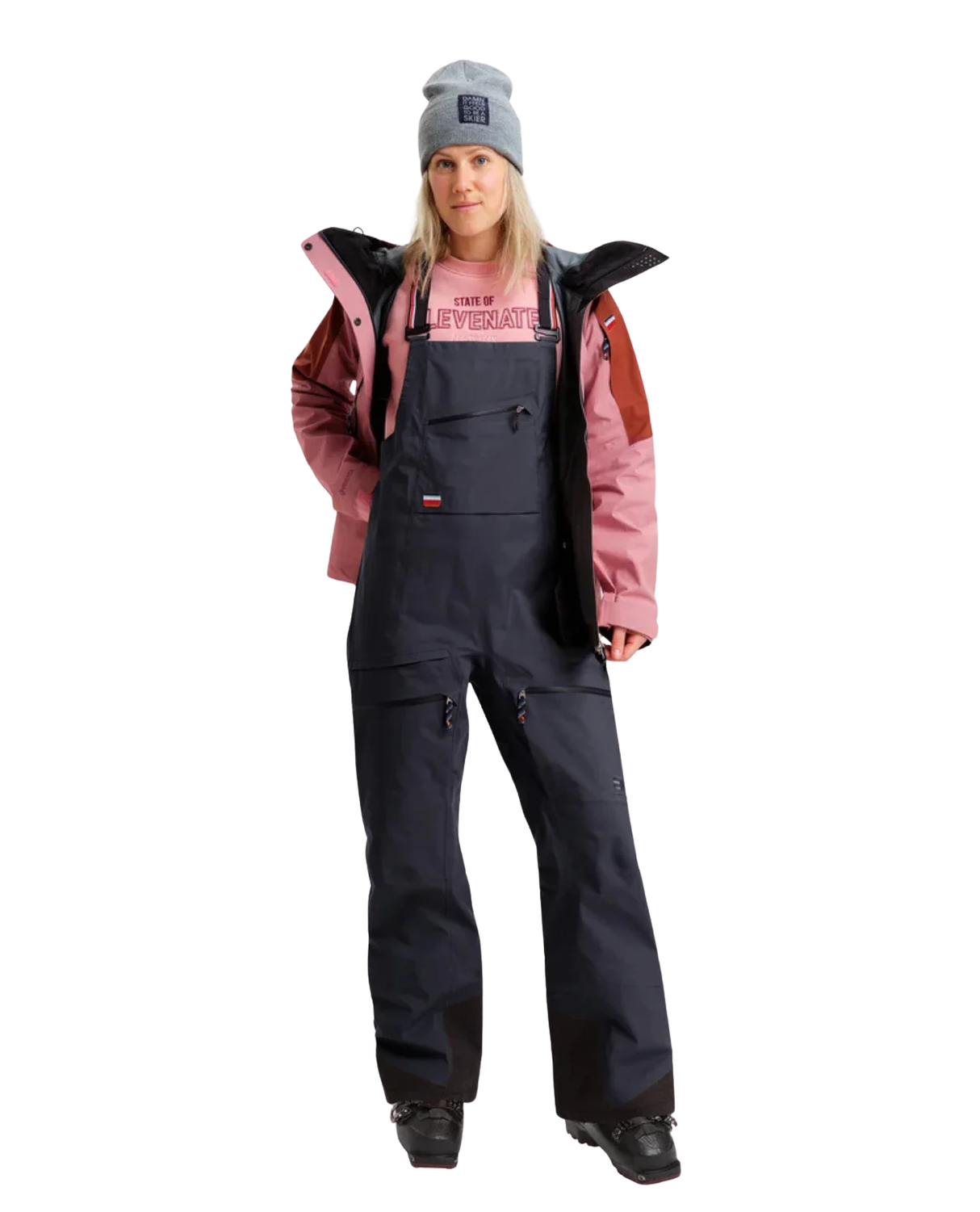 Elevenate Women Pure 100 Bib Pants - Dark Ink (FORKERT PRODUKT?)