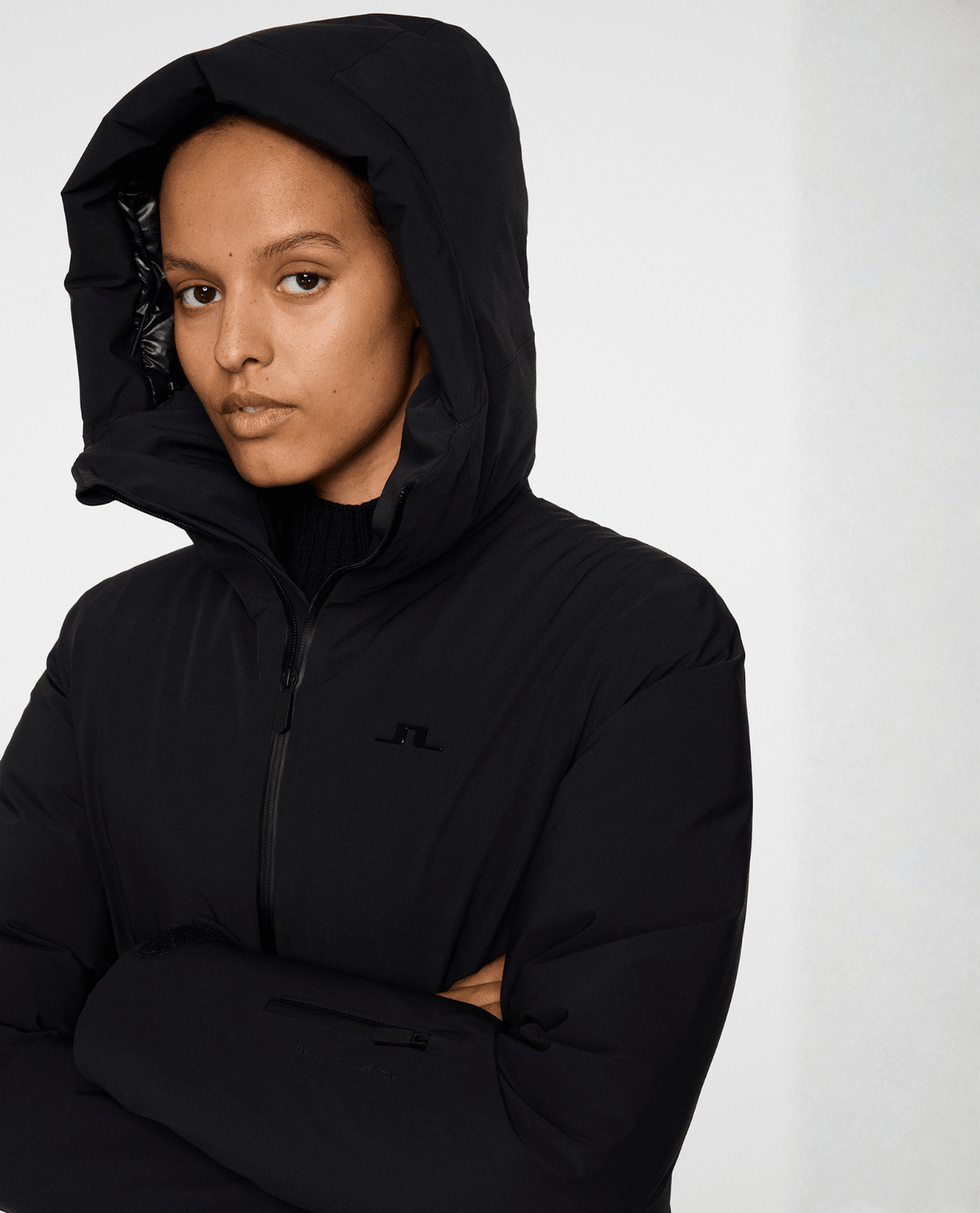 J.Lindeberg Women Oates Down Jacket - Black - Mellanlager - Alpingaraget