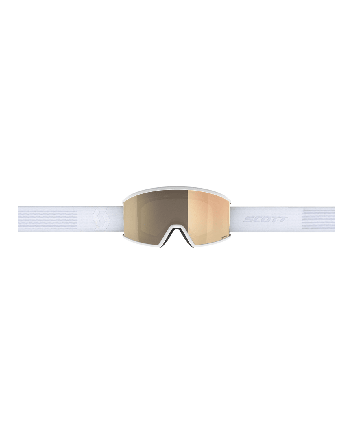 Scott Goggle Ambit Compact LS AMP - Mineral White, Bronze Chrome S1 - 3 - Goggles - Alpingaraget