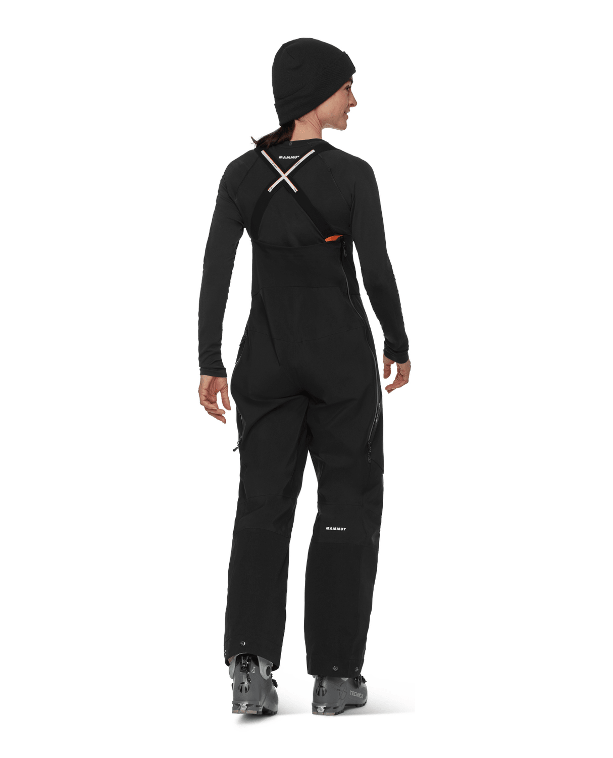 Mammut Eiger Free Pro HS Bib Pants Women - Black - Skidbyxor - Alpingaraget