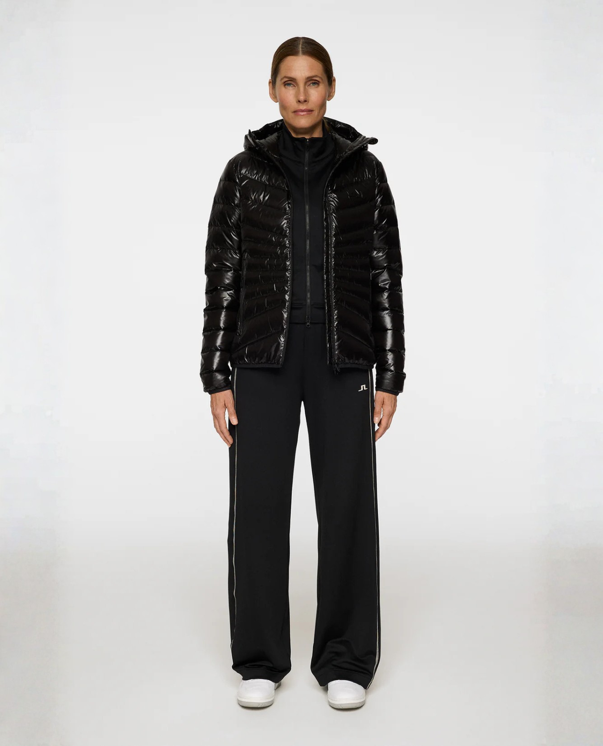 J.Lindeberg Women Lara Light Down Hood - Black