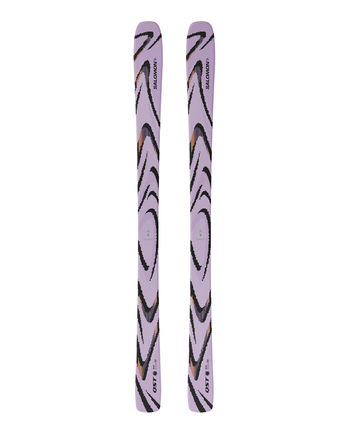 Salomon QST 94 26/27 – Lila allmountainskidor med lekfull design från Alpingaraget