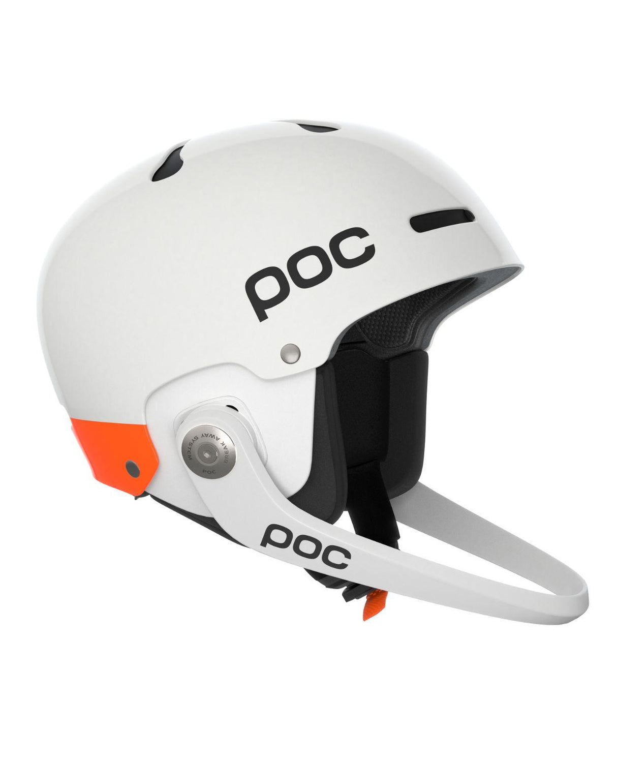 POC Artic SL Mips - Hydrogen White/Fluorescent Orange - Skidhjälm - Alpingaraget