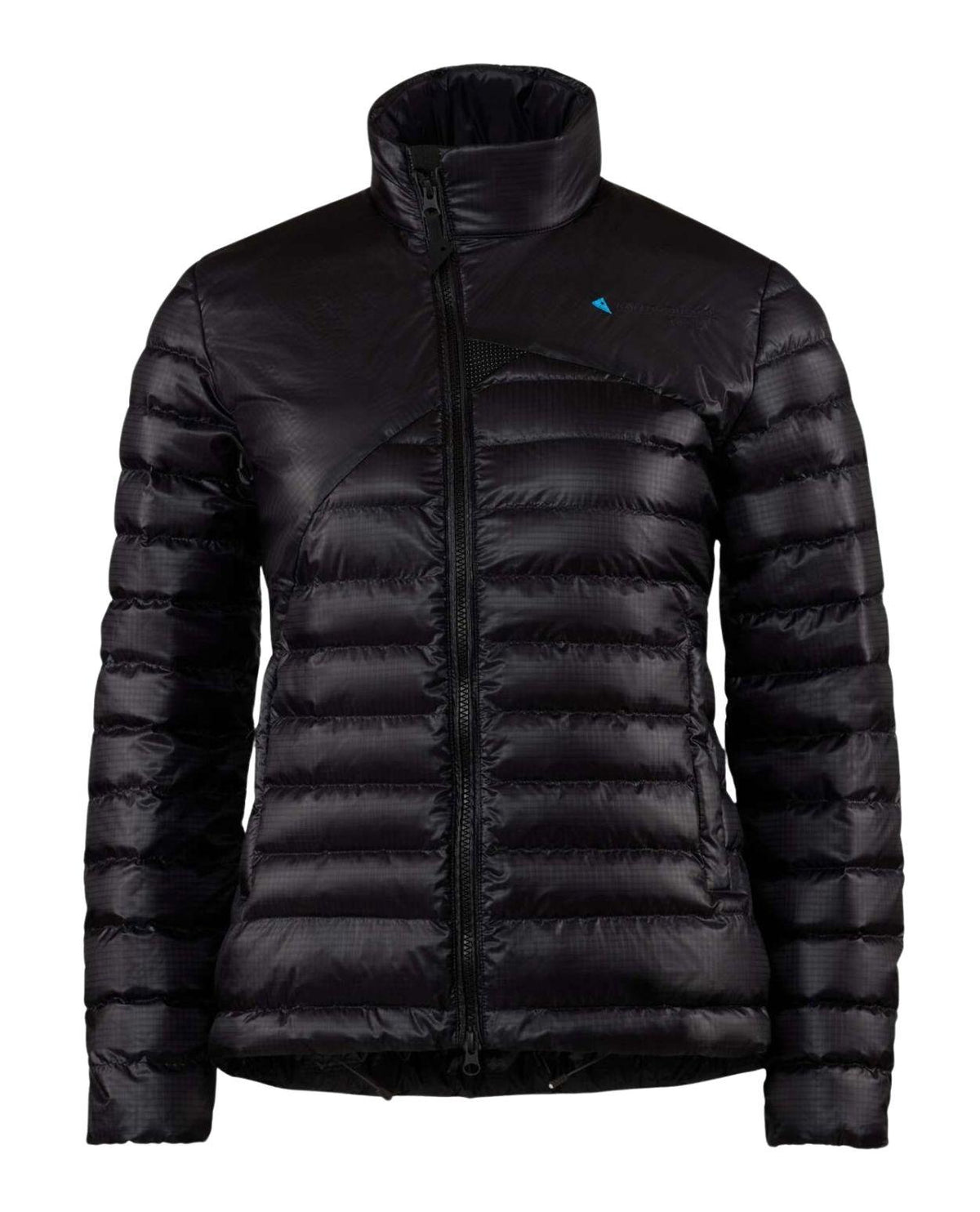 Klättermusen Lopt Zip Jacket Women i svart färg för alpina äventyr.