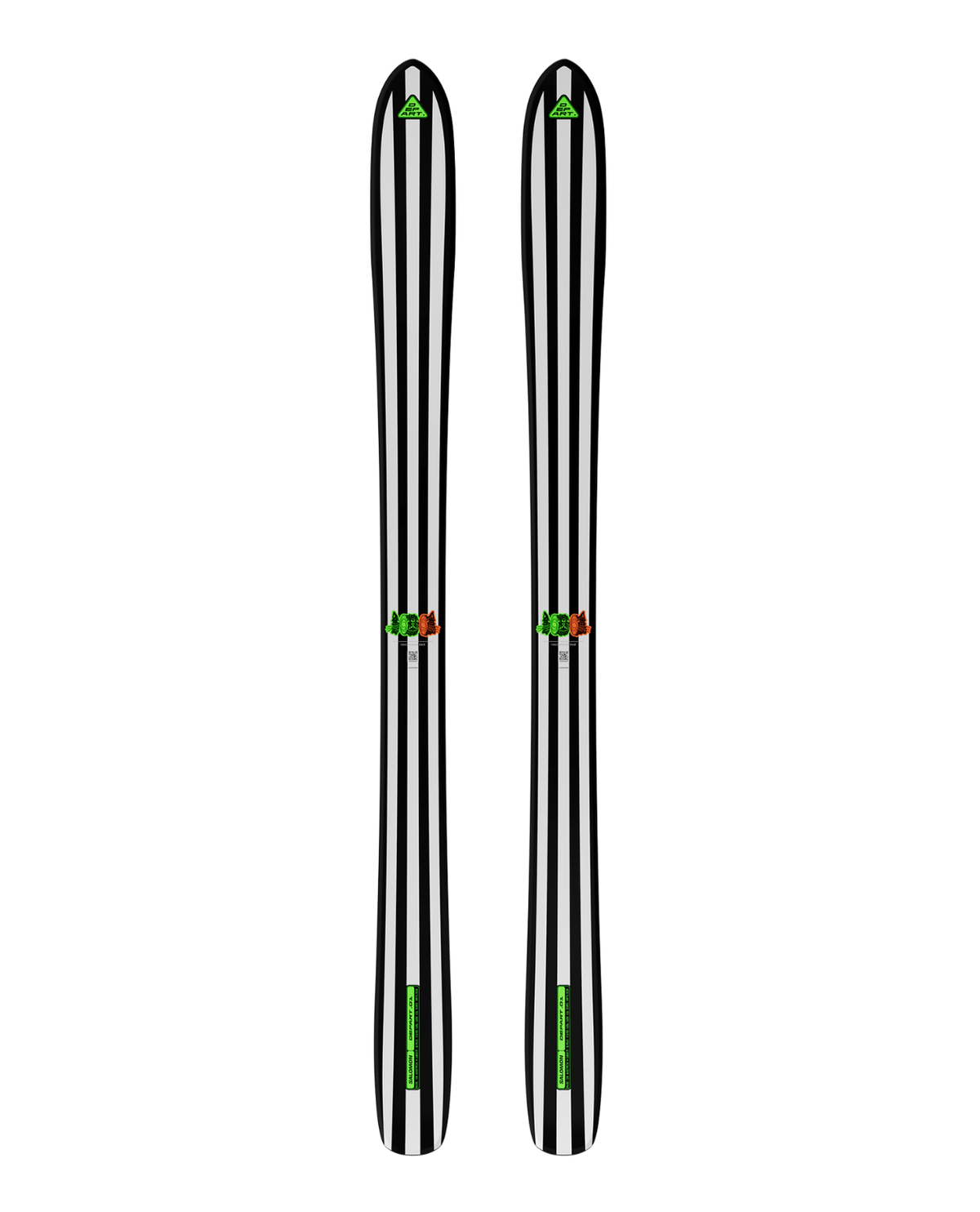 Salomon départ. 01 26/27 - Parkskidor - Svart/Vit Alpingaraget
