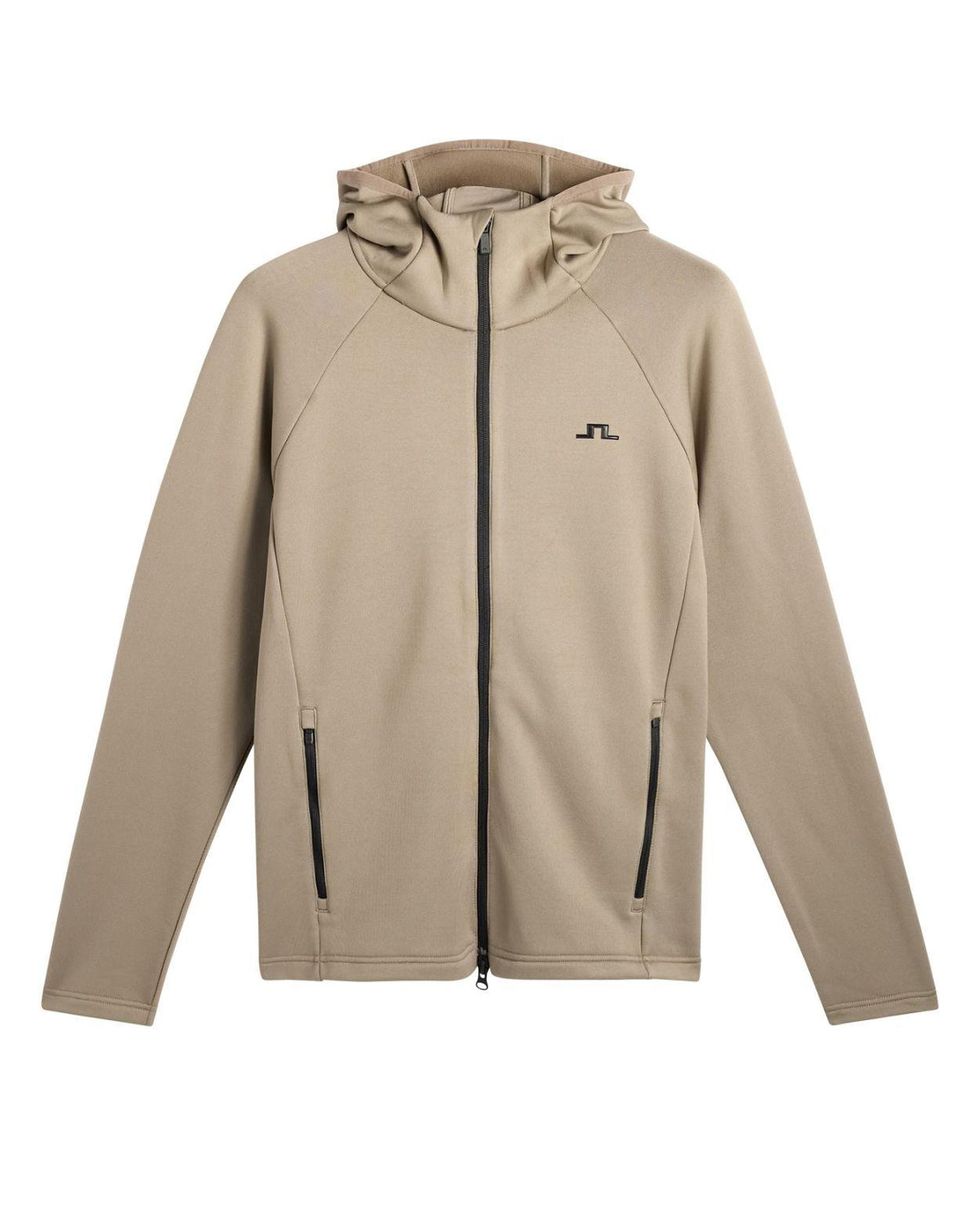 J.Lindeberg Pollock Polartec Hood Herr - Brindle brun