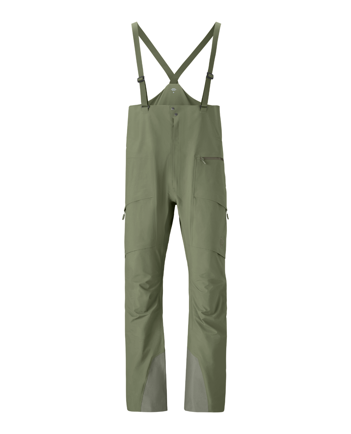 Norrøna Møre Gore-Tex Salopette Men - Deep Lichen Green - Skidbyxor