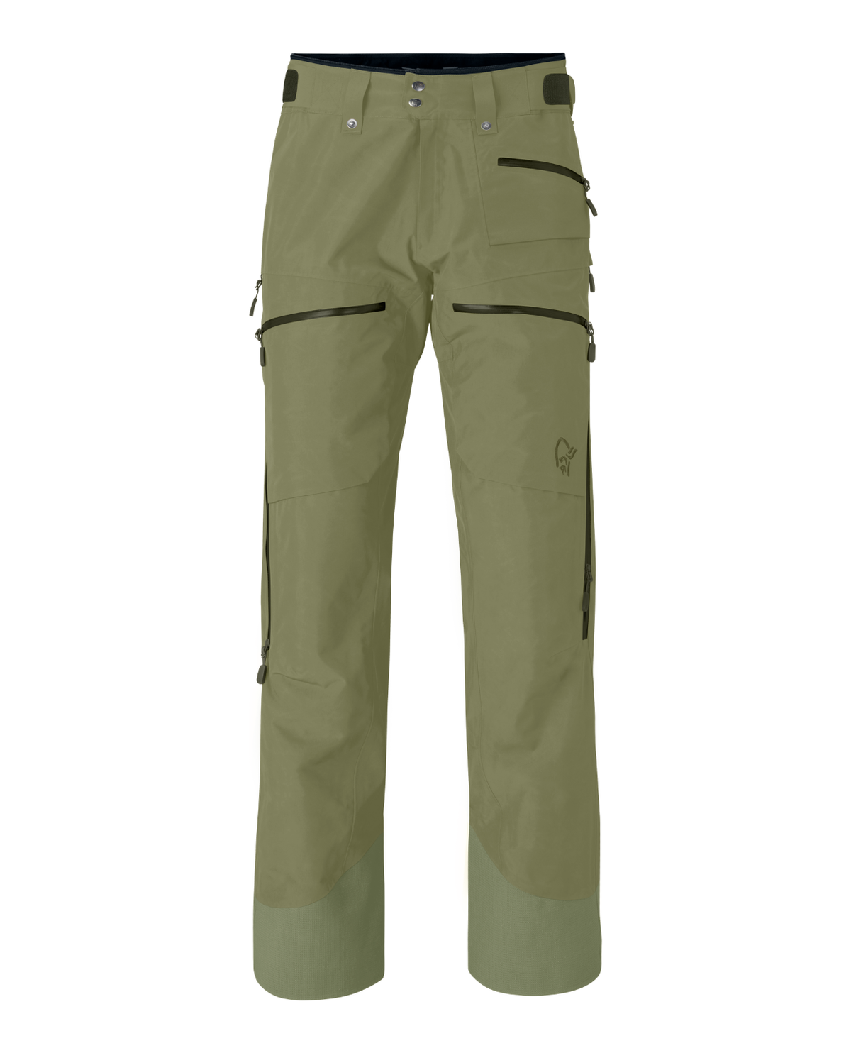 Norrøna Lofoten Gore-Tex Insulated Pants Men - Deep Lichen Green - Skidbyxor - Alpingaraget
