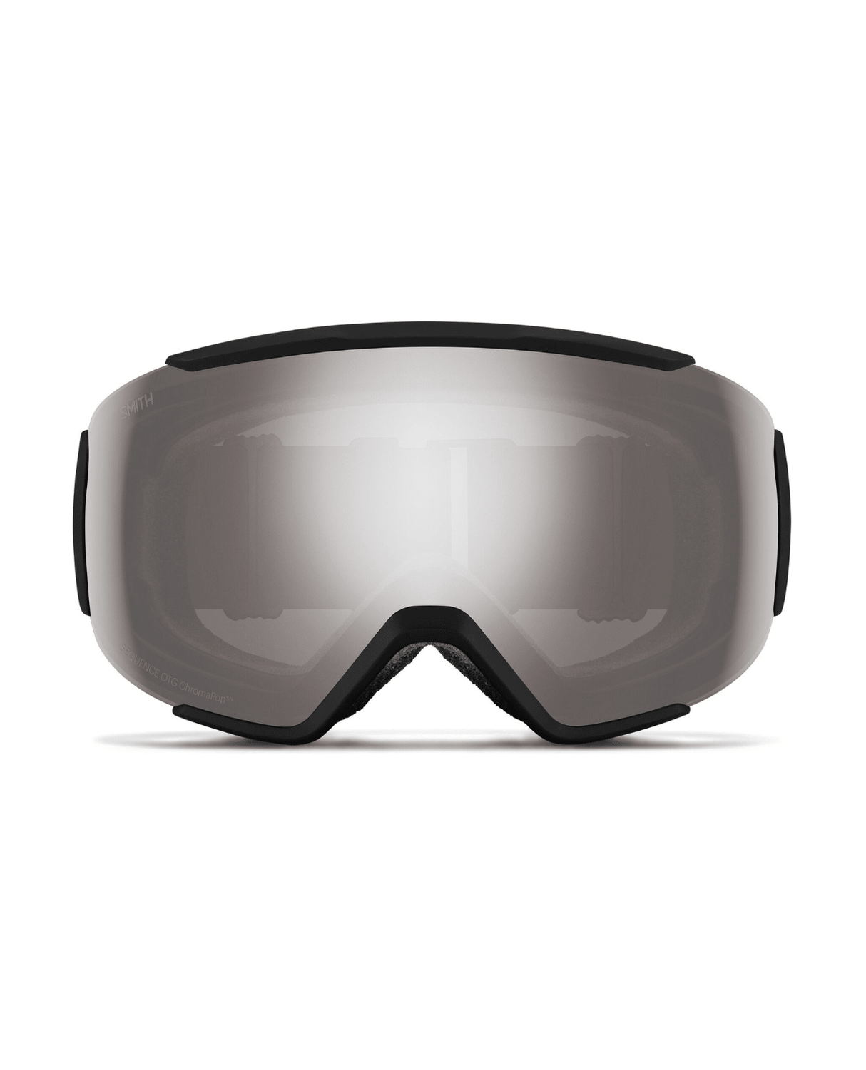 Smith Unisex Sequence OTG - Black | ChromaPop Sun Platinum Mirror - Goggles - Alpingaraget