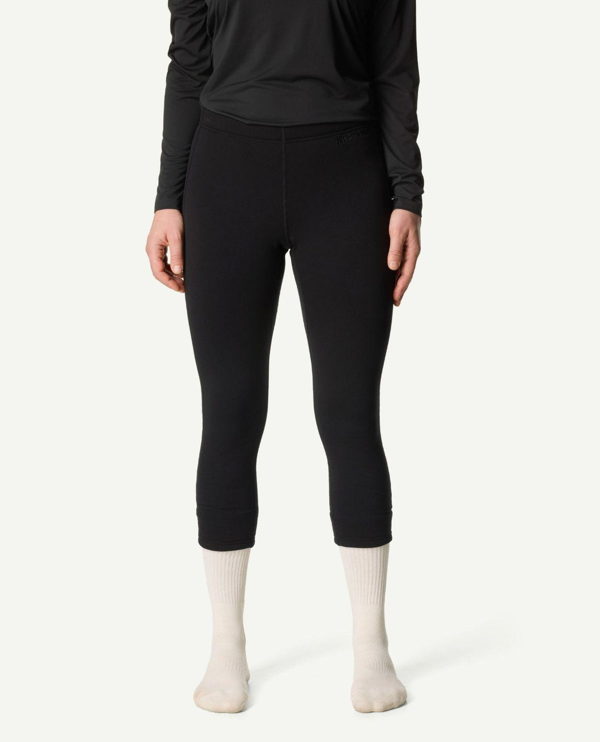 Houdini Drop Knee Power Tights II dam i svart färg.