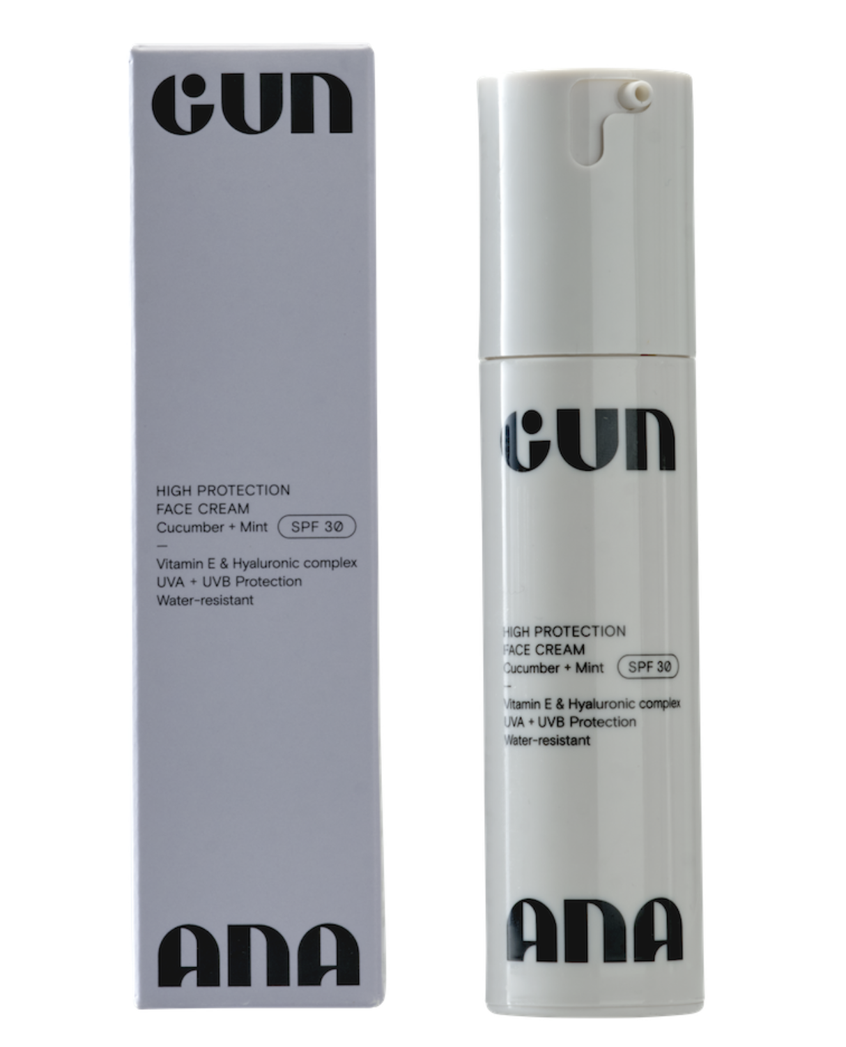 Gun Ana Face Cream SPF 30 - Vit - Alpingaraget