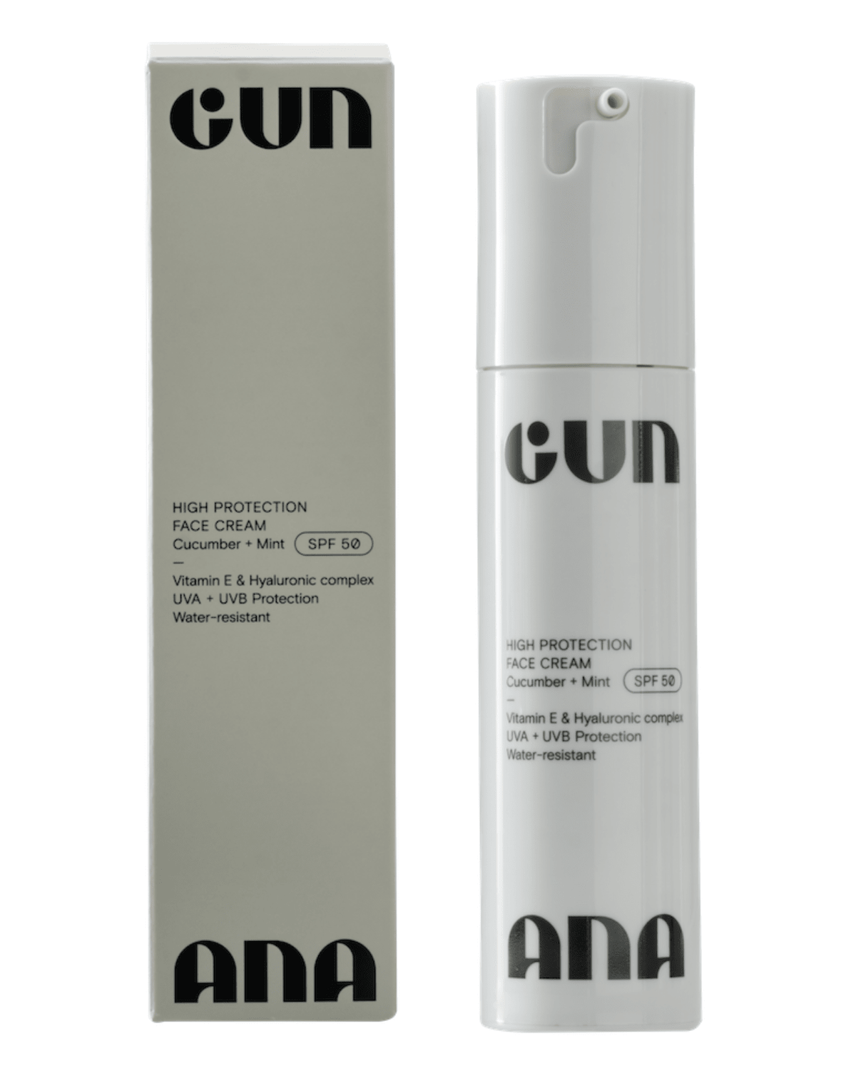 Gun Ana Face Cream SPF 50 - Vit - Ăvrigt - Alpingaraget