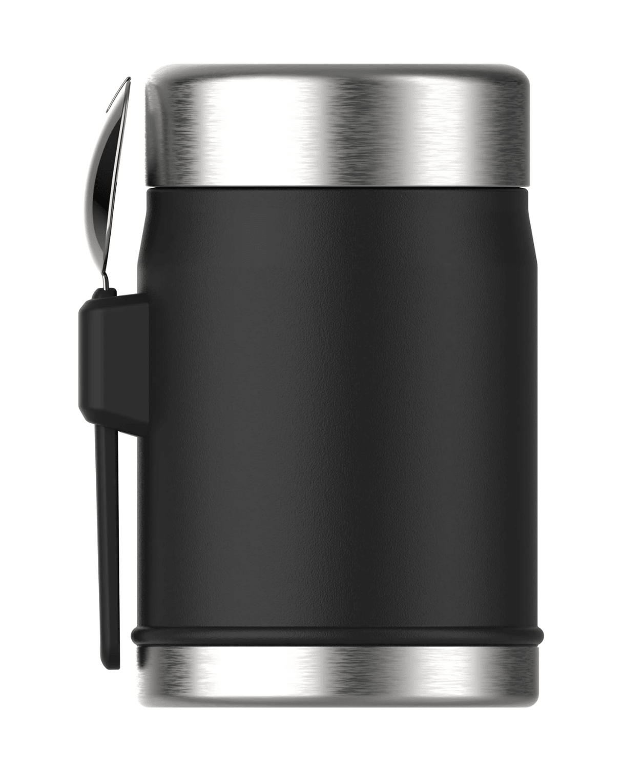 Stanley The Legendary Food Jar + Spork 0.4 L - Matte Black - Ăvrigt - Alpingaraget