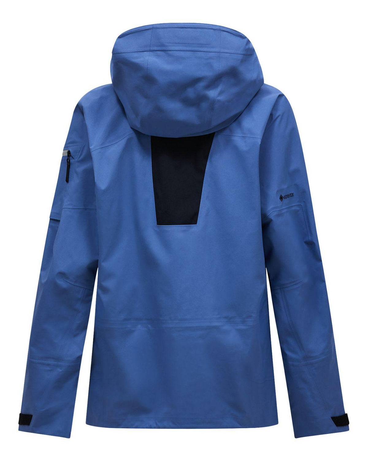 Peak Performance Alpine Gore-Tex 3L Jacket Men i blått sett bakifrån