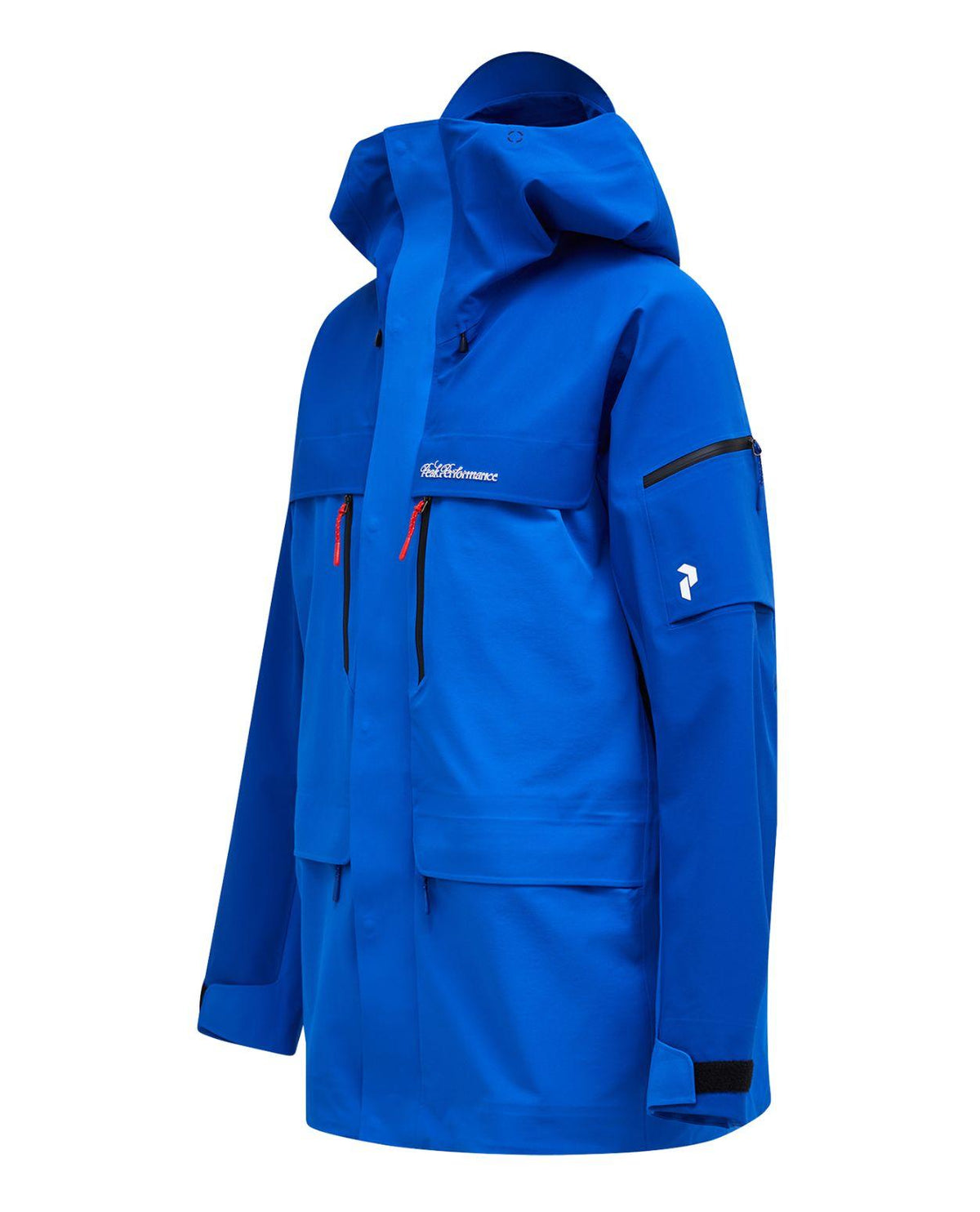 Peak Performance 40Y R&D Long Gore-Tex Shell Jacket Men i Ice Peak Blue