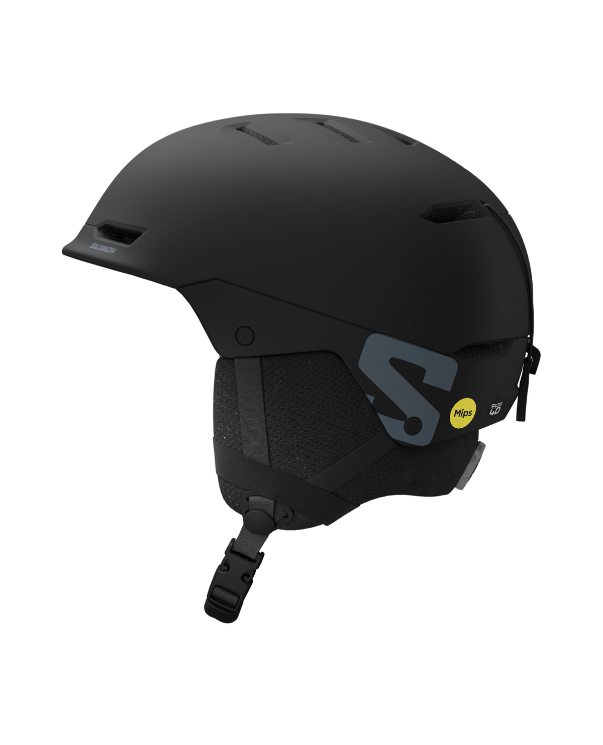 Salomon Husk MIPS Junior - Black - Svart juniorhjälm från Salomon