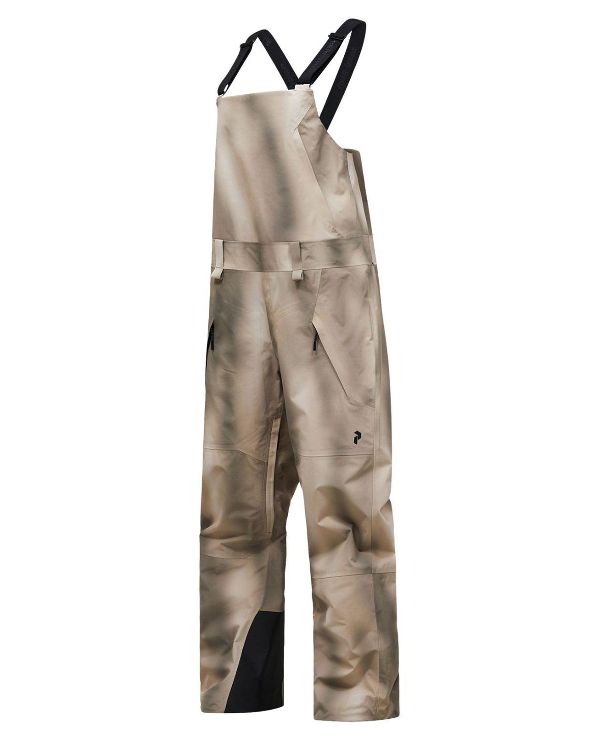 Peak Performance Edge 3L AOP Bib Pants Women - 336 Beam Fade