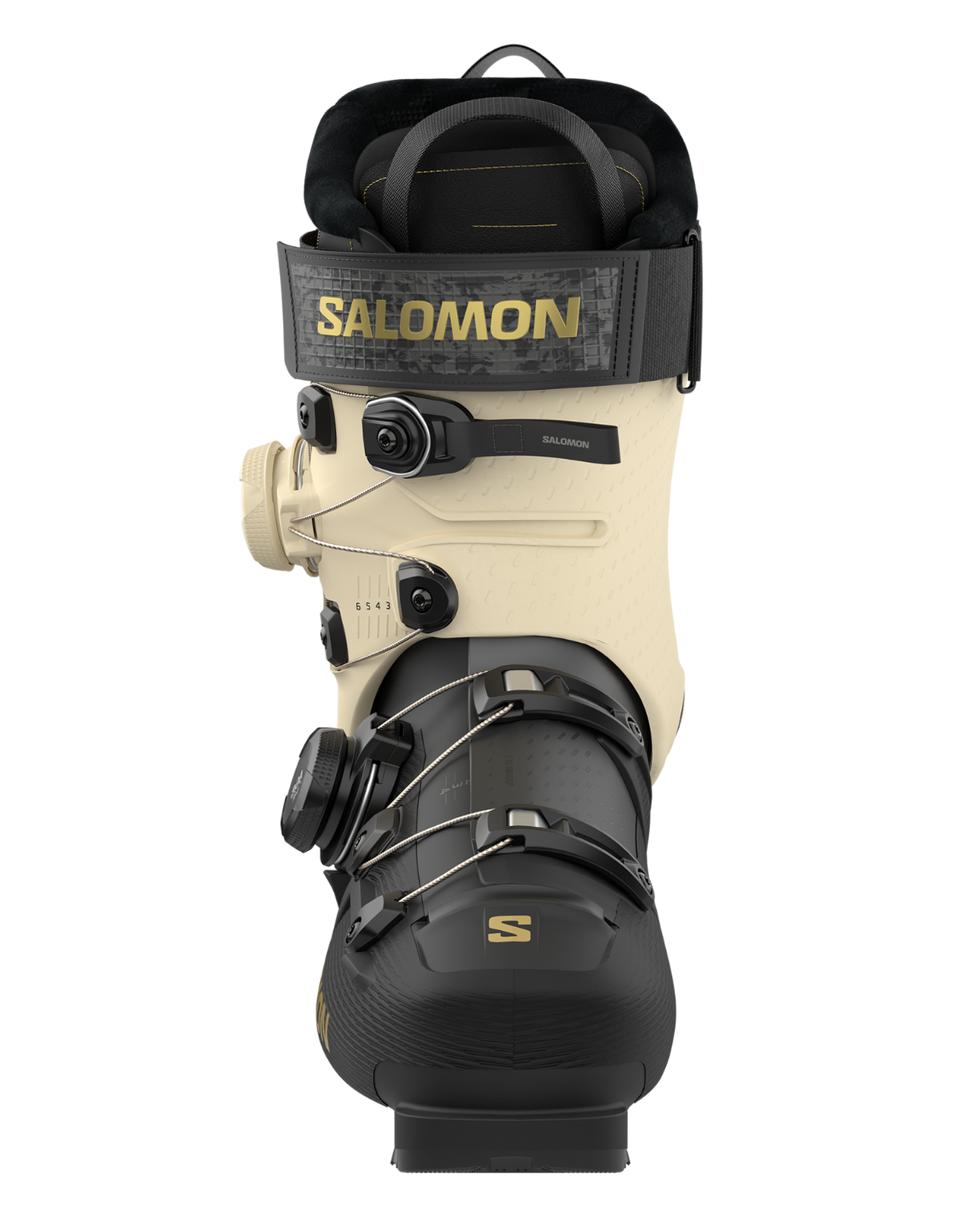 Salomon S/Pro Supra Dual BOA 105 Women - Black / Birch / Gold Met. - Alpingaraget