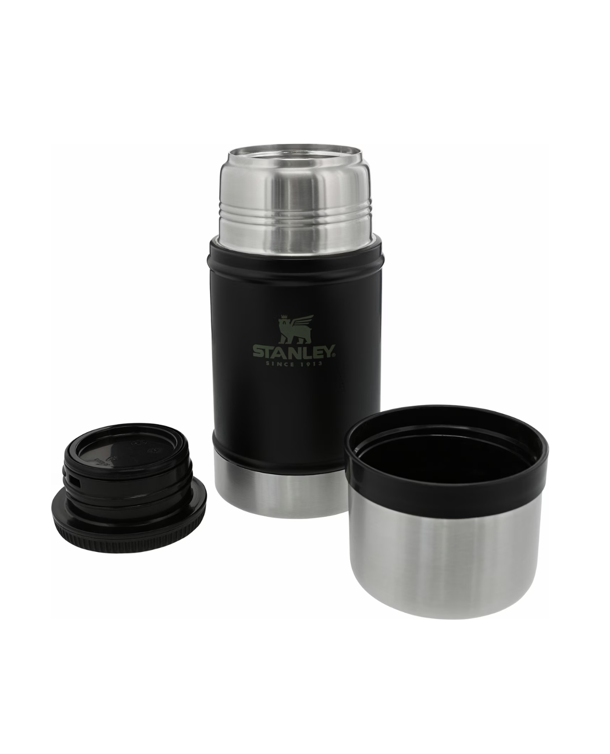 Stanley The Legendary Classic Food Jar 0.7 L - Matte Black - Alpingaraget