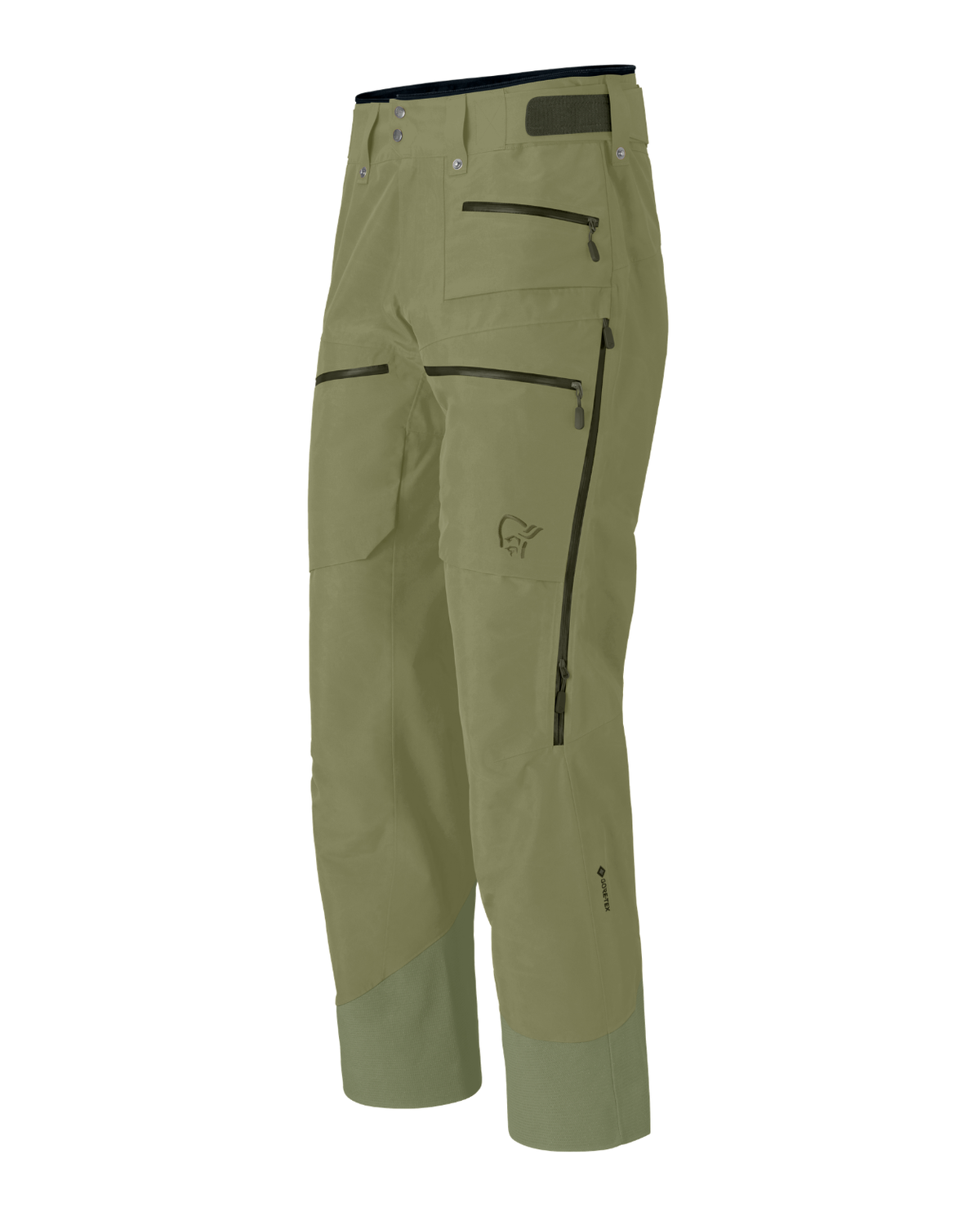 Norrøna Lofoten Gore-Tex Insulated Pants Men - Deep Lichen Green skidbyxor för herr