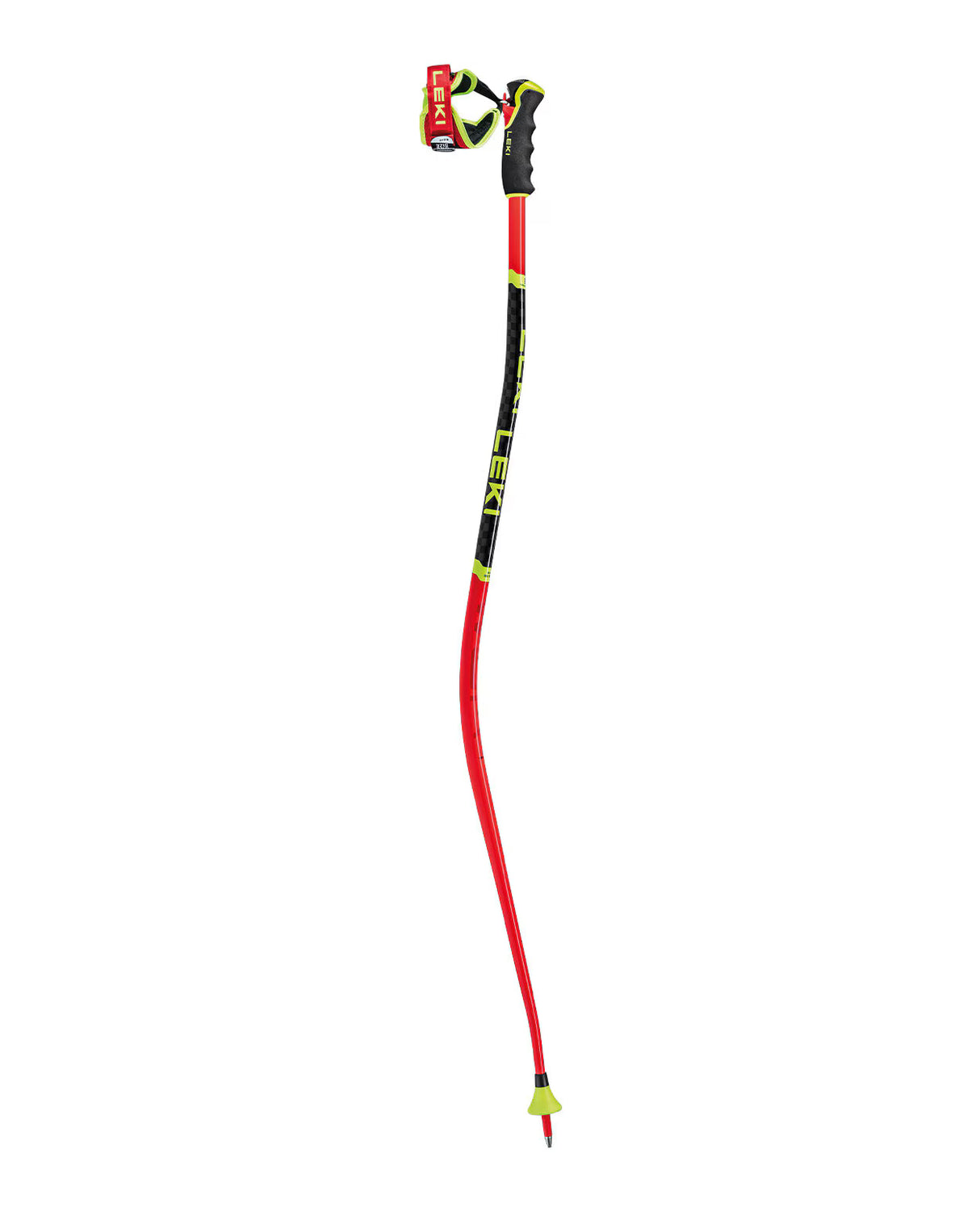 Leki WCR SG/DH 3D - Bright Red / Black / Neon Yellow - Alpingaraget