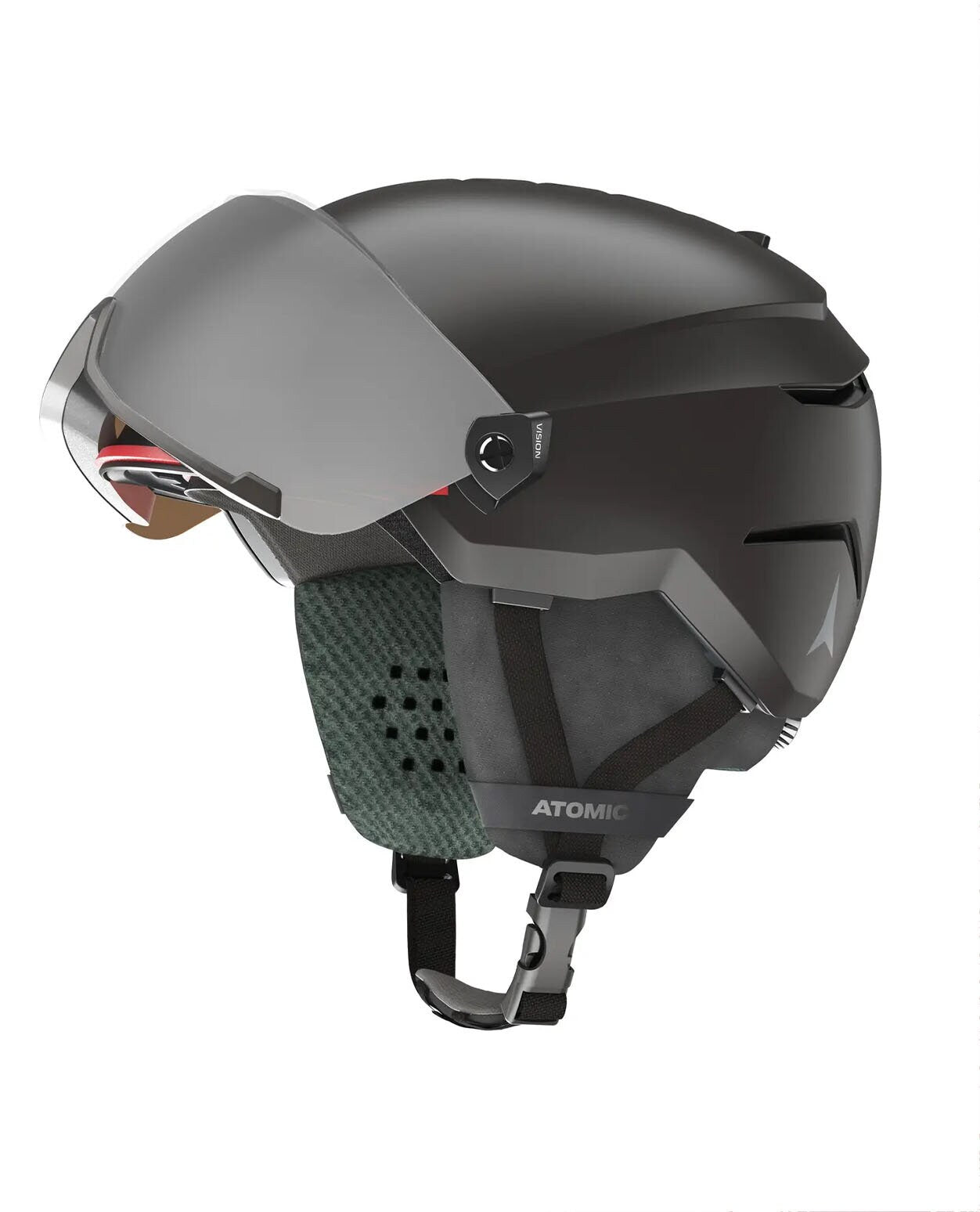 Atomic Junior Savor Visor - Black/Silver Flash - Alpingaraget