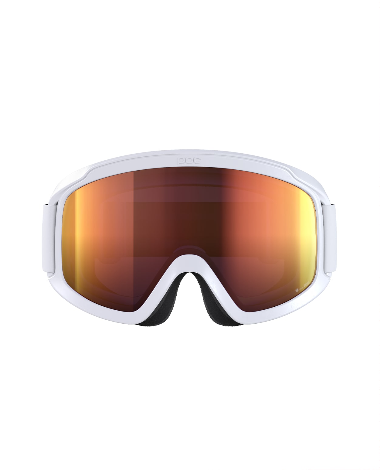POC Opsin - Hydrogen White/Partly Sunny Orange - Alpingaraget