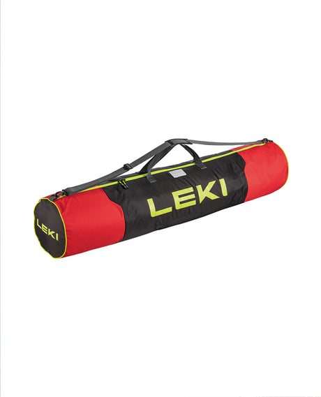 Leki Pole Bag - Bright Red / Black / Neon Yellow