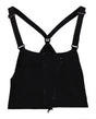 Norröna Men Accessories Flex1 Ski/Snowboard Zip-in Bib – Caviar Black - Alpingaraget