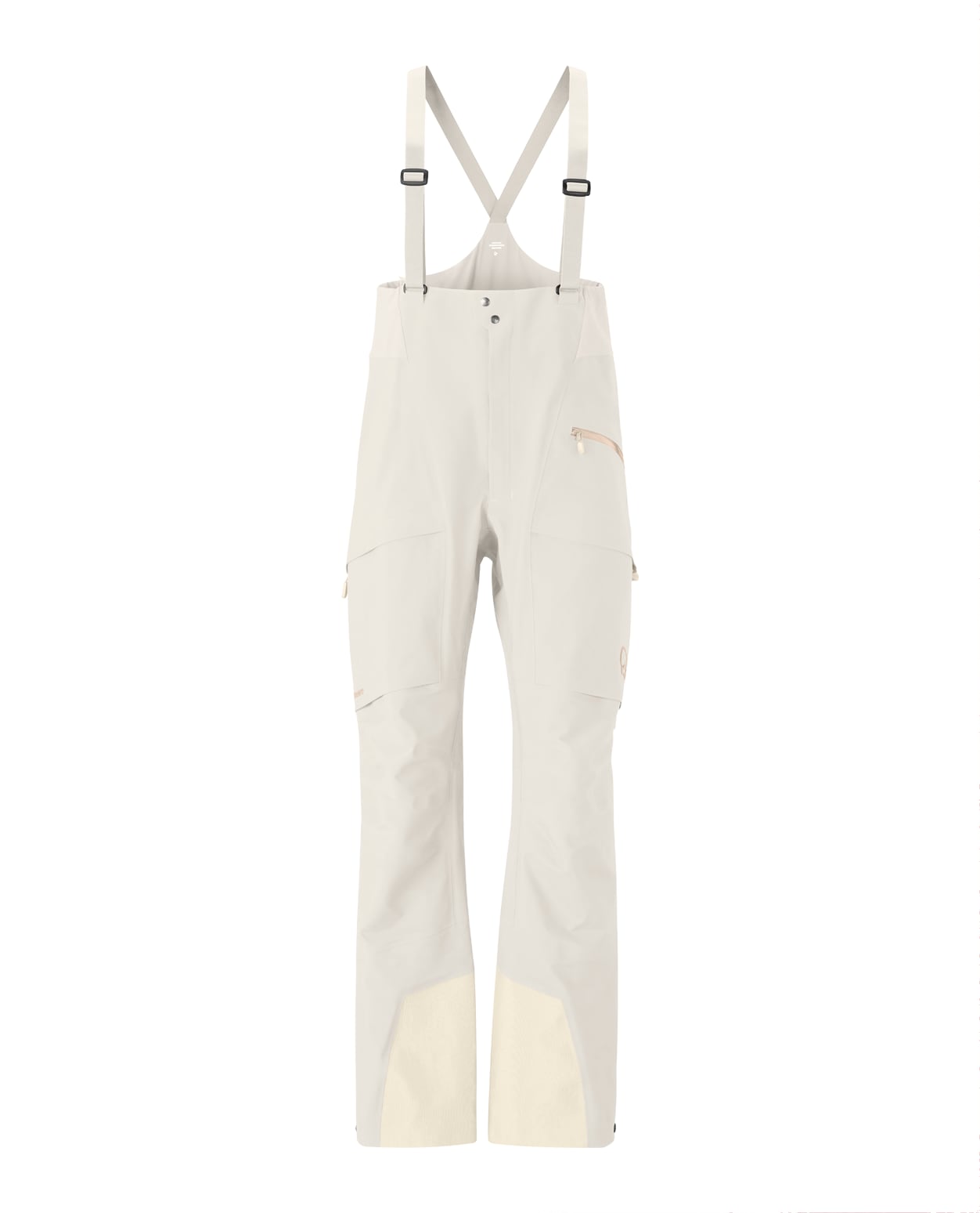 Norröna Women Møre Gore-Tex Salopette - Oatmeal - Alpingaraget