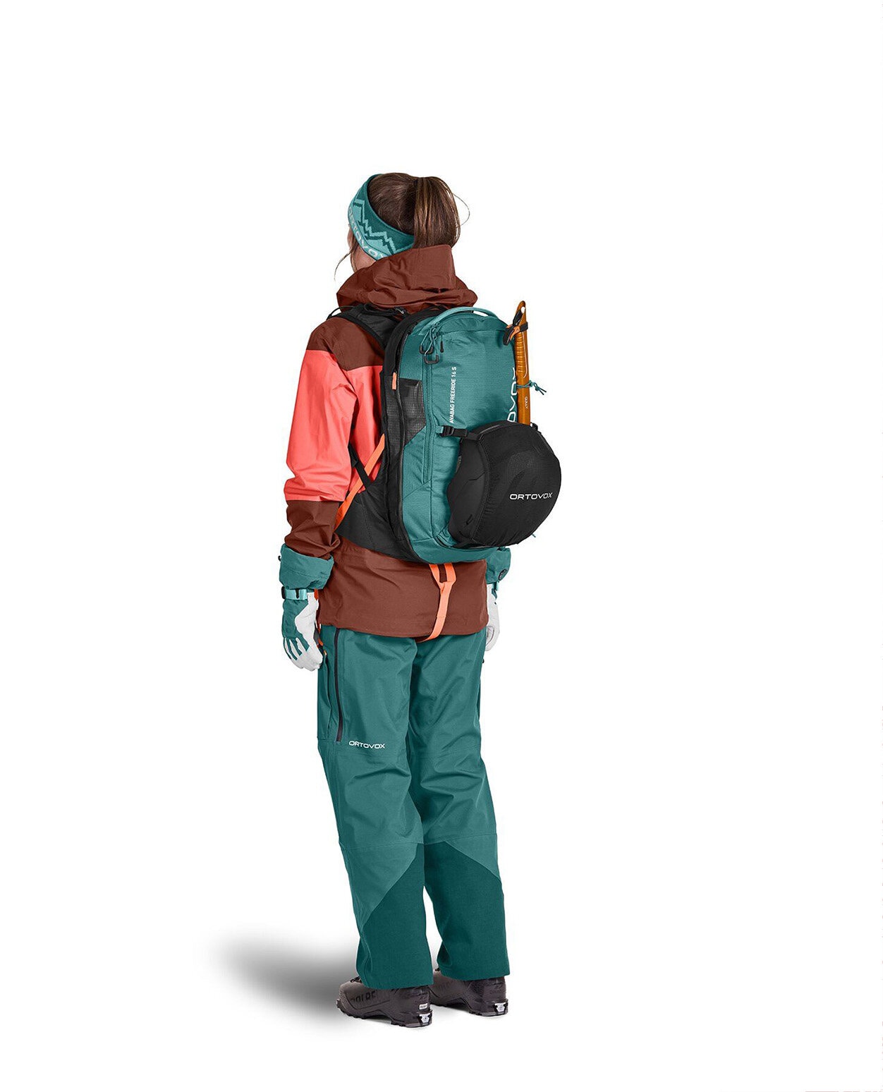 Ortovox Avabag Litric Freeride 16 S Zip - Pacific Green - Alpingaraget