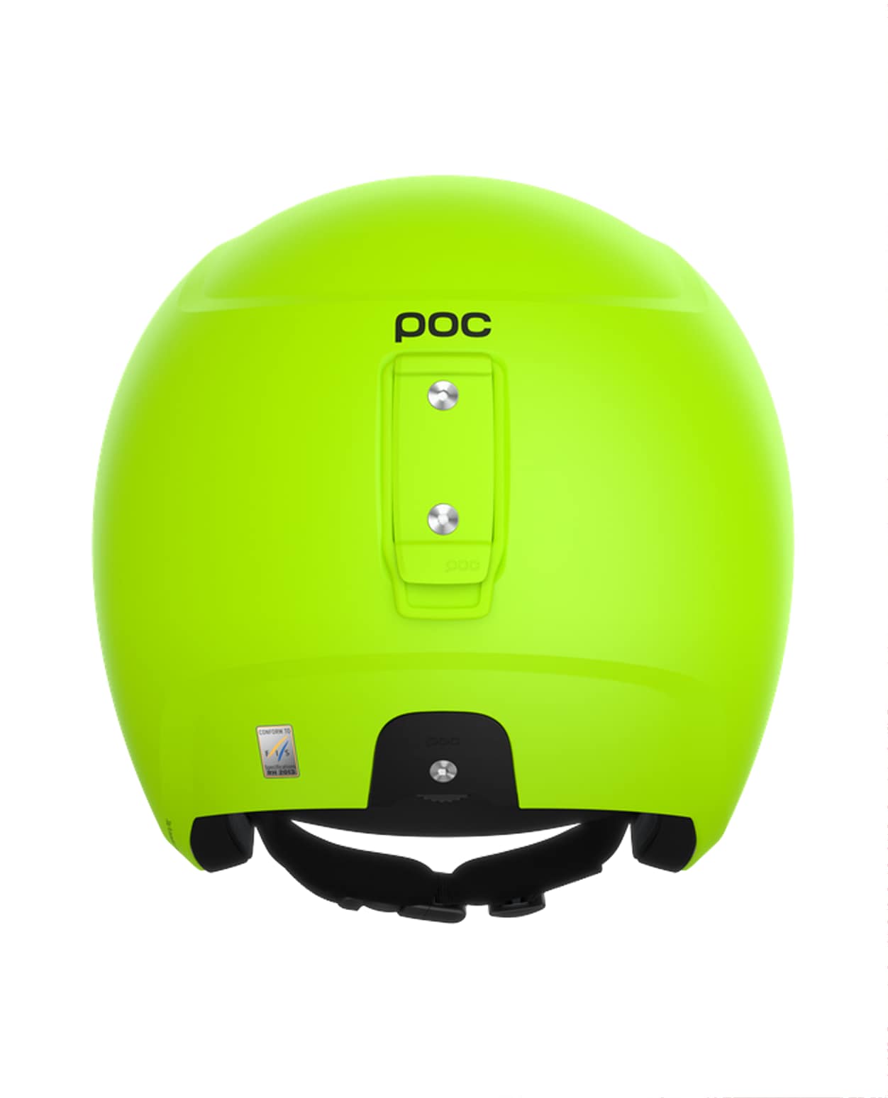 POC Junior Skull Dura - Fluorescent Yellow/Green Matt  Alpingaraget
