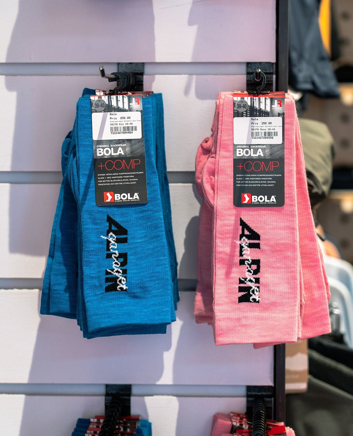 Alpingaraget Skidstrumpa Comp+ - Blå - Strumpor - Alpingaraget