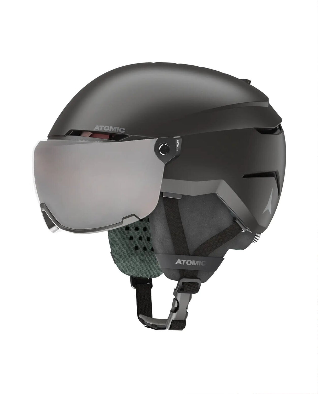 Atomic Junior Savor Visor - Black/Silver Flash - Alpingaraget