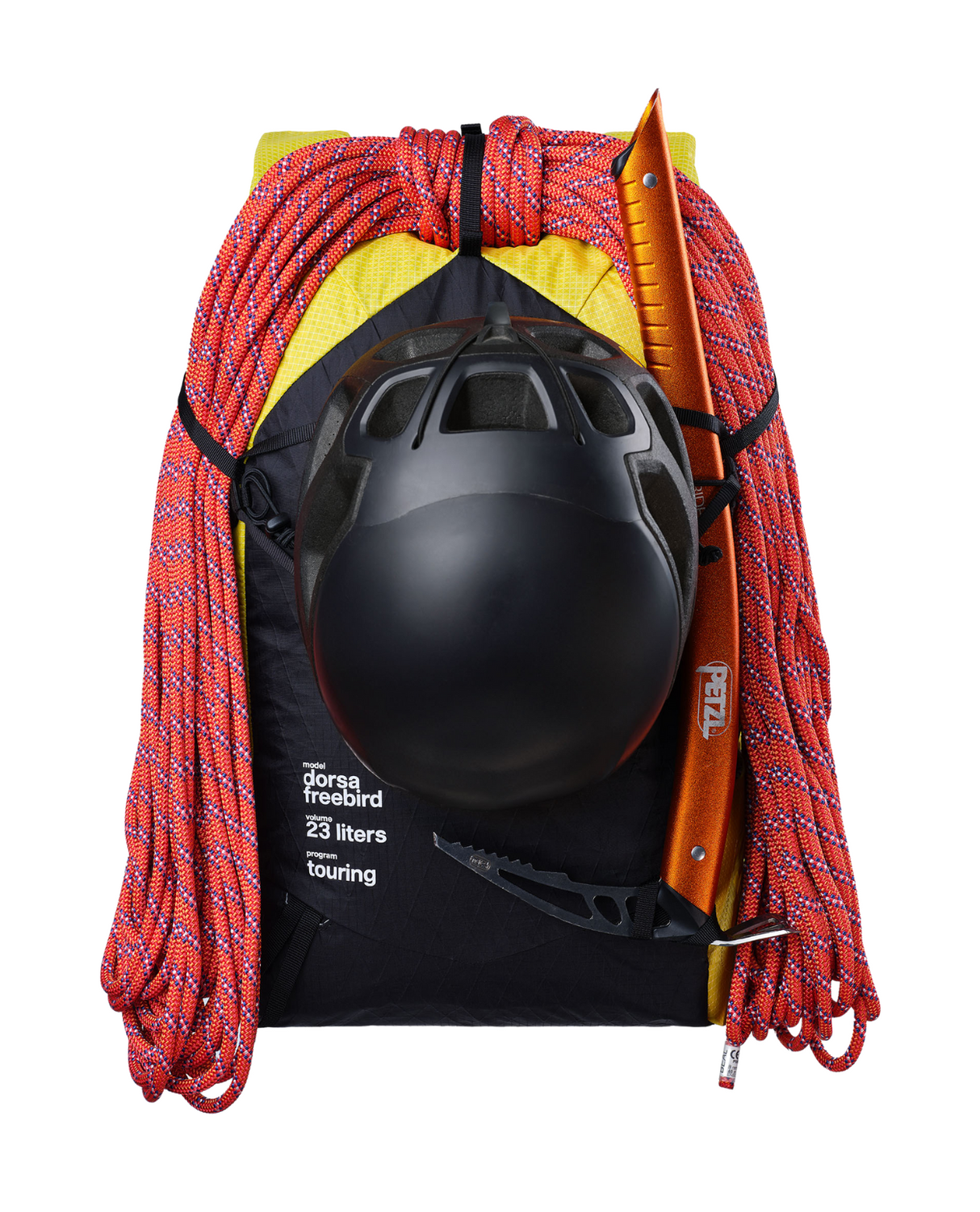 Black Crows Dorsa Freebird - Black/Yellow - Alpingaraget