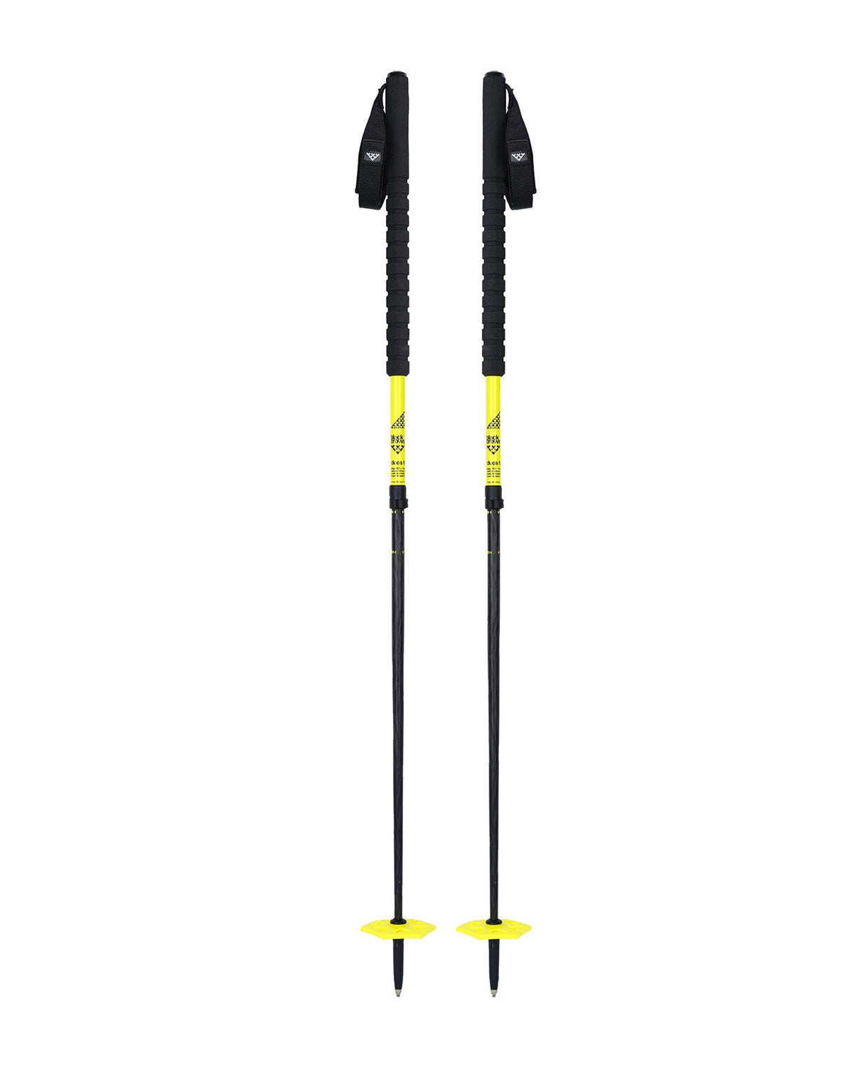 Black Crows Duos Freebird Pole - Black Yellow - Alpingaraget