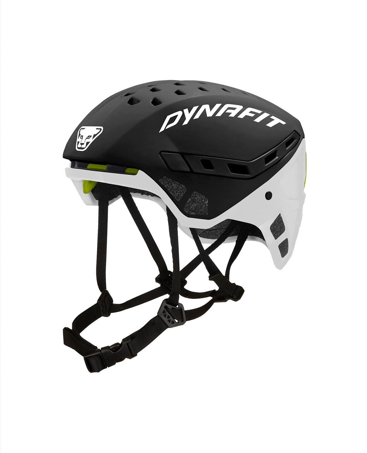 Dynafit DNA Helmet i färgen Black Out, en lätt skidalpinismhjälm med justerbar passform i storlekarna S/M och L/XL - Alpingaraget