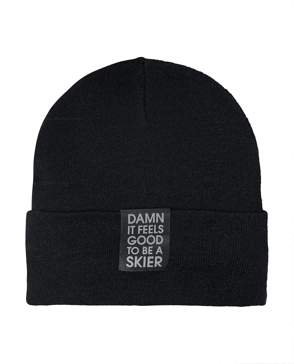 Elevenate Skier Beanie - Black Solid - Alpingaraget
