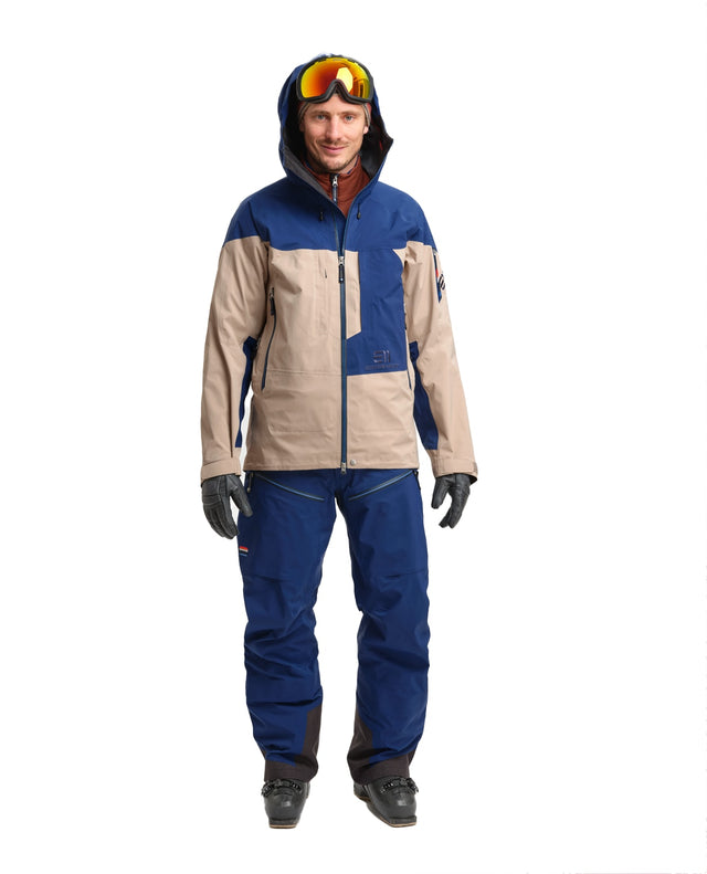 Elevenate Men Bec De Rosses Prime Jacket - Ginger Beige - Alpingaraget