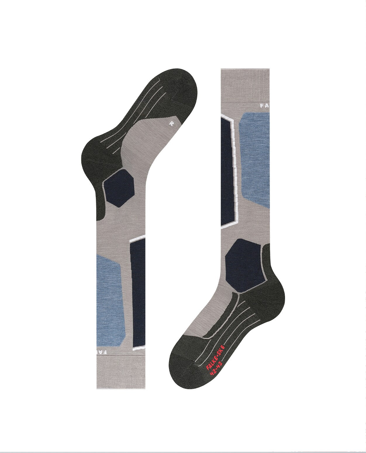 FALKE Men SK6 - M. Grey Mel - Alpingaraget