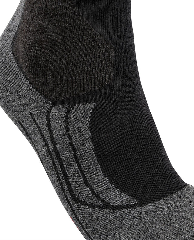FALKE SK2 Intermediate Wool Men Skiing Knee-high socks - Black-Mix - Alpingaraget