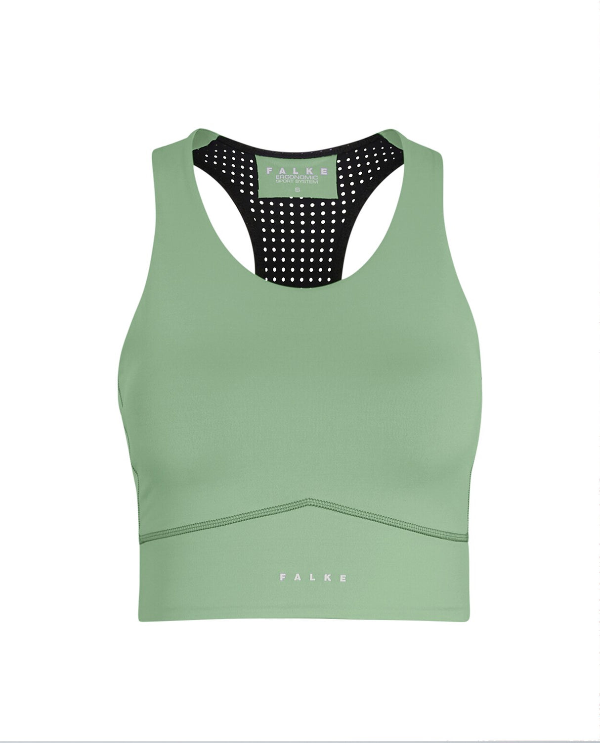 FALKE Women Core Sports Bra Racer - Quiet Green - Alpingaraget