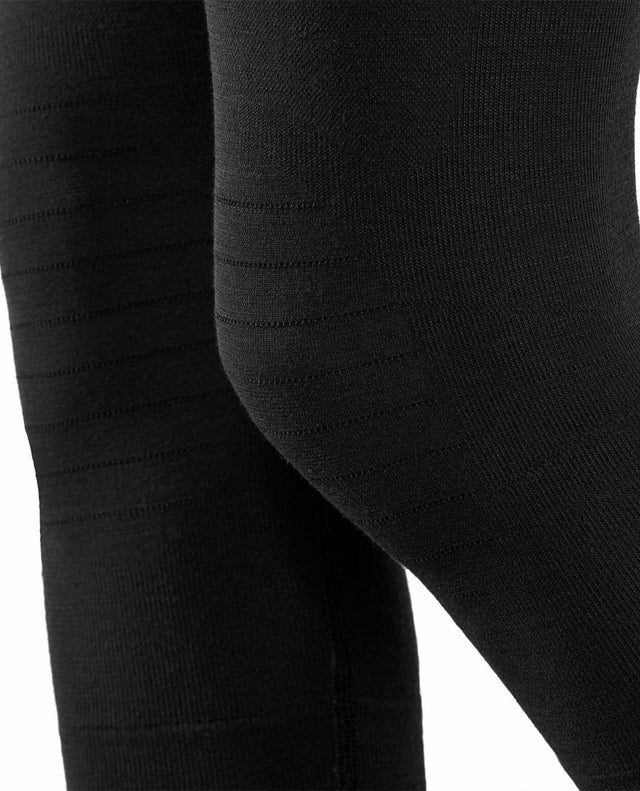 FALKE Women 3/4 Tights Wool-Tech Light - Black - Alpingaraget